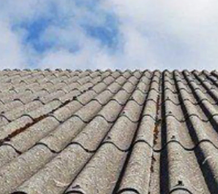 Bonifica e smaltimento amianto, esempio di un lavoro realizzato su un tetto